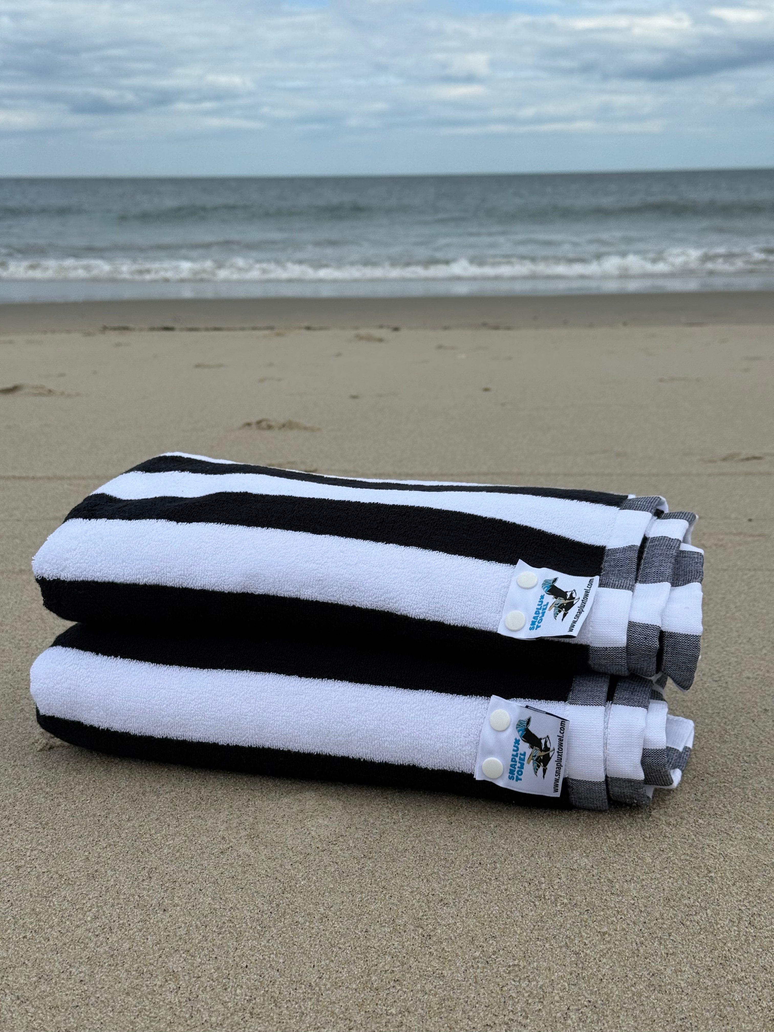 Jet Black | SnapLux Towel (2-Pack)